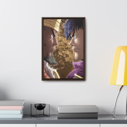 Arcadian Princes Vertical Framed Premium Gallery Wrap Canvas