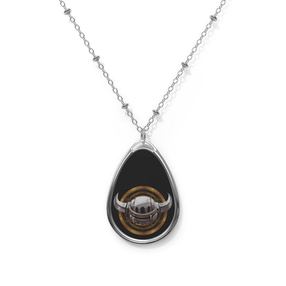 Magnus Helm Oval Necklace