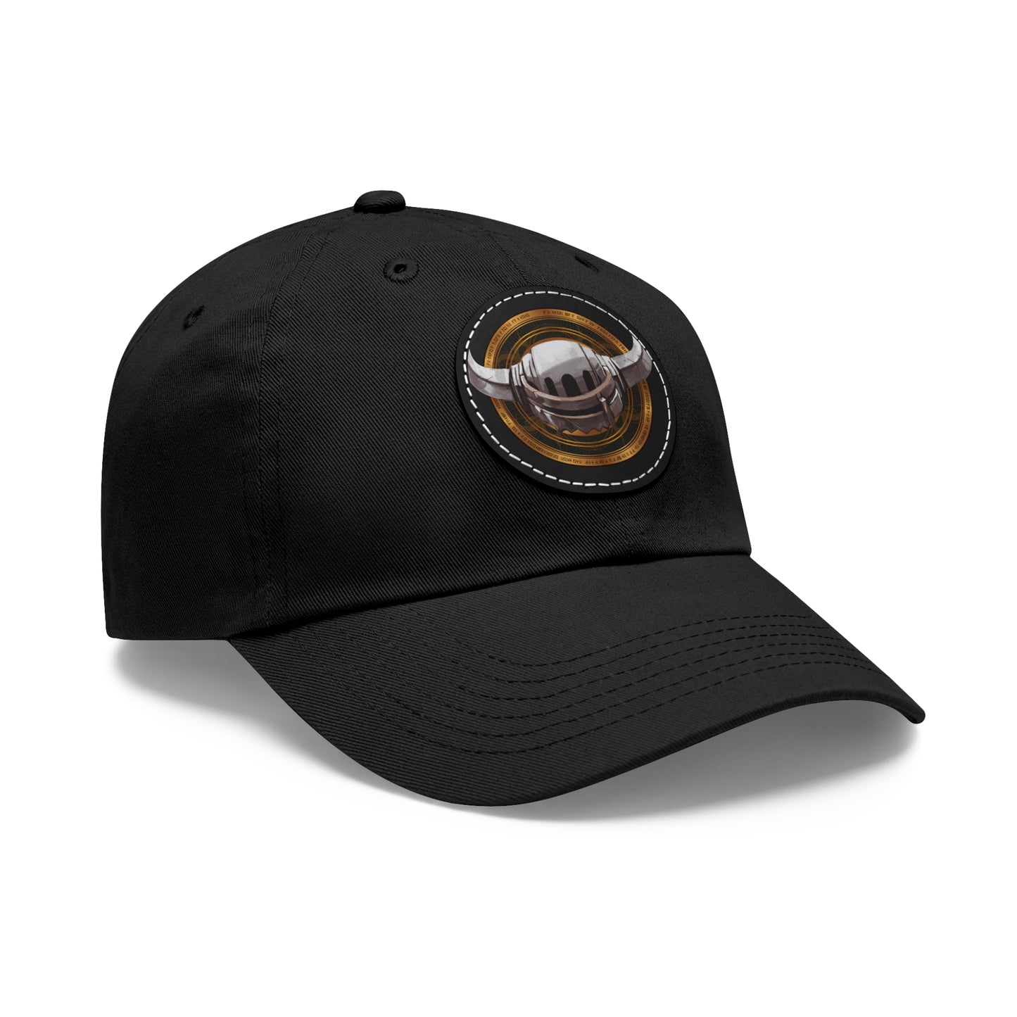 Everborn Helm Dad Hat with Leather Patch